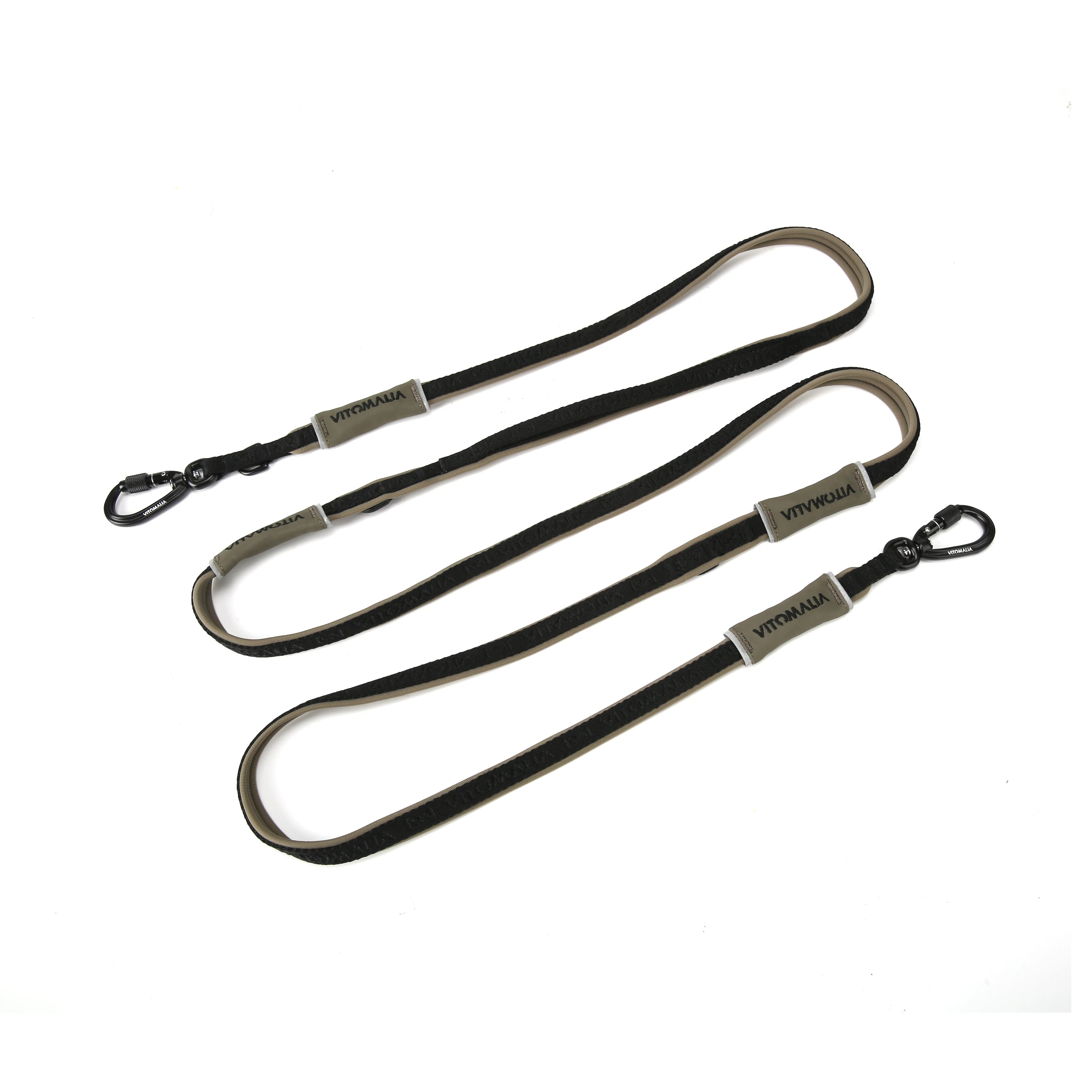Outdoor Edition Khaki Set - Hundehalsband, Hundegeschirr, Hundeleine - Vitomalia -