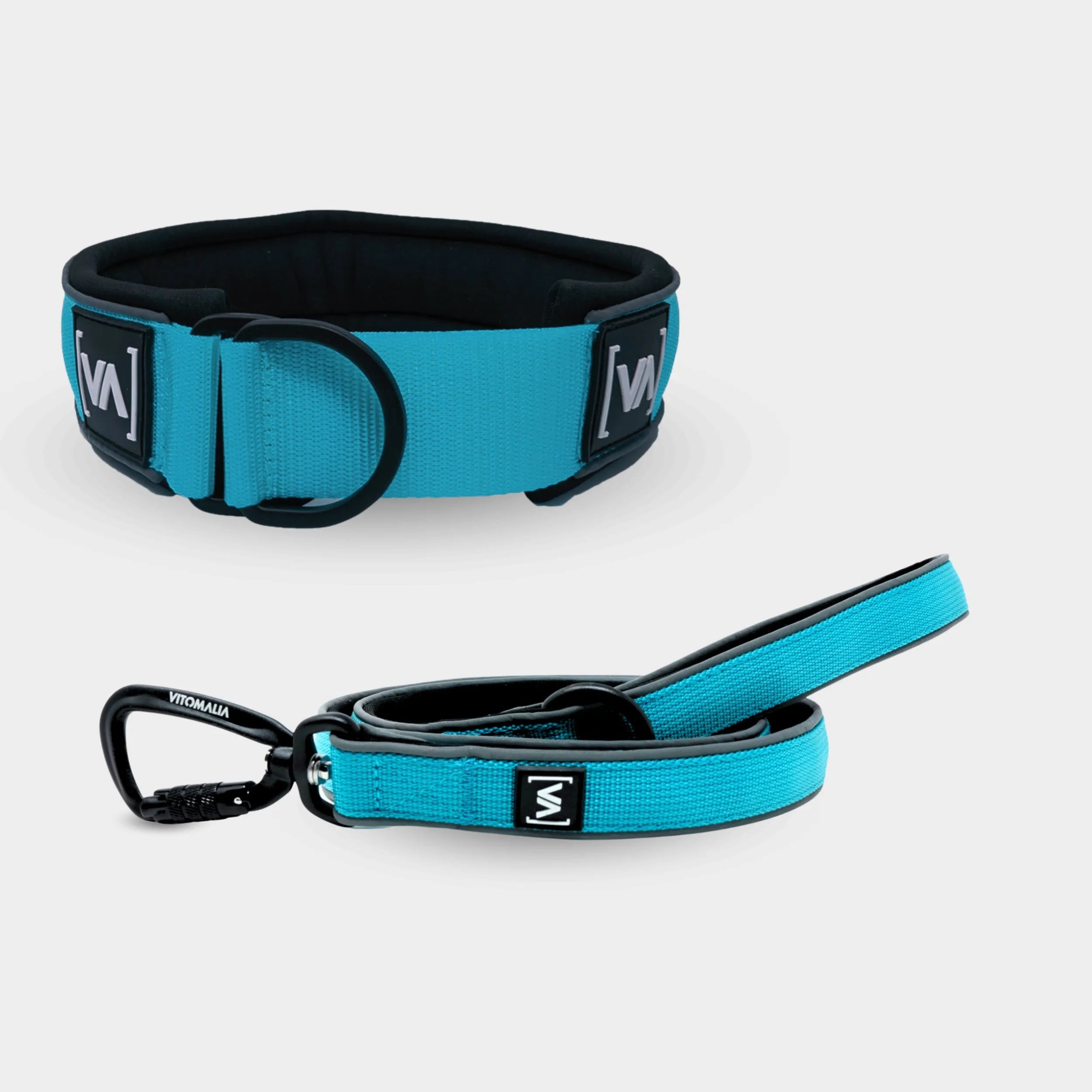 Set Easy Go Edition Turchese - collare a strappo + guinzaglio da 1,2 metri