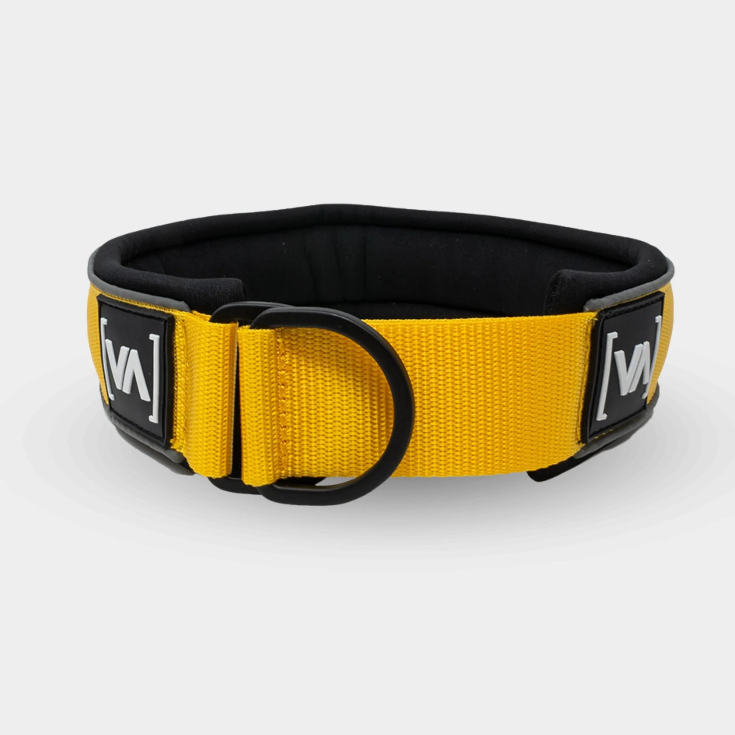 Collare per cani leggero a strappo con funzione anti-collasso Giallo