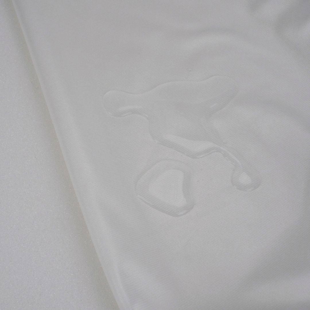 Orthopädisches Donut Hundebett – RePET Linen in Taupe