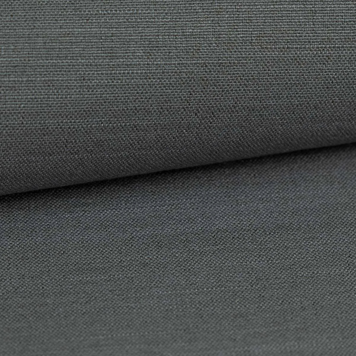 Cover square dog cushion - RePET Linen in anthracite