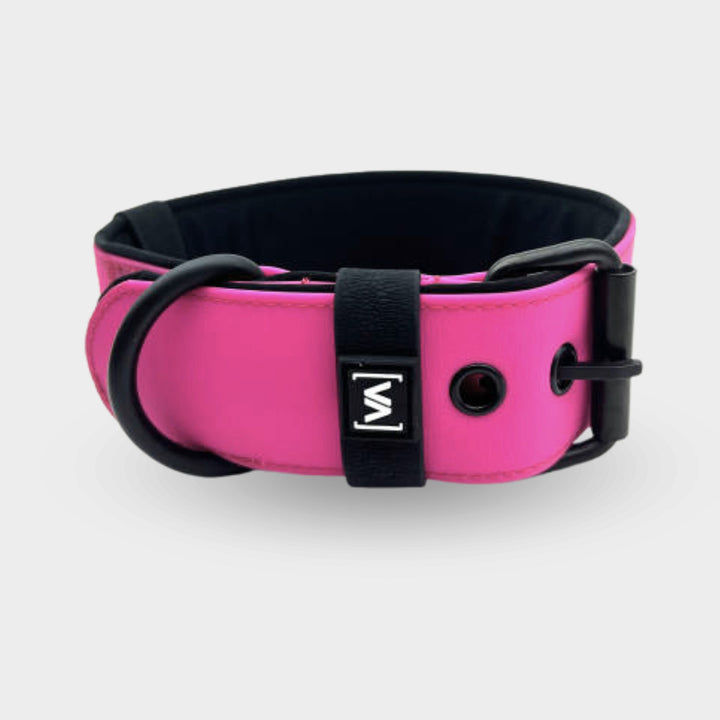 Water collar with textured HydroTex surface and protruding inner lining in pink - Aqua Edition