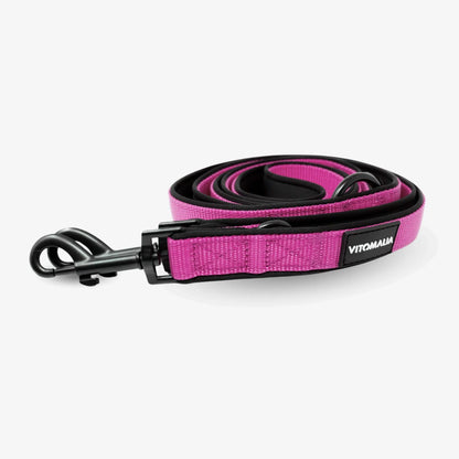 Klassische verstellbare Hundeleine Nero Pink