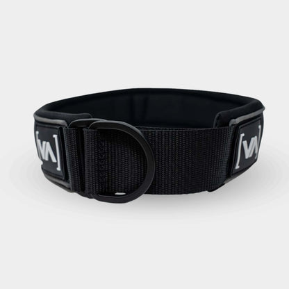 Leichtes Zugstopp-Hundehalsband mit Anti-Würg-Funktion Schwarz