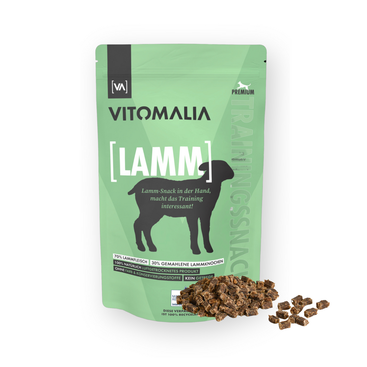 4er Trainingssnacks Bundle: Rind, Huhn, Kaninchen & Lamm – Gesamtgewicht 2kg (4x500g) - Vitomalia - Trainingssnacks