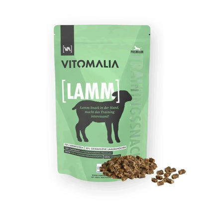 16er Trainingssnacks Bundle: Rind, Huhn, Kaninchen, Lamm, Ente, Wildschwein, Pferd & Hirsch – Gesamtgewicht 8kg (18x500g) - Vitomalia - Trainingssnacks