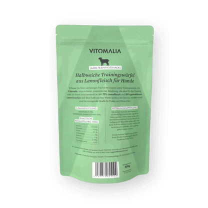 16er Trainingssnacks Bundle: Rind, Huhn, Kaninchen, Lamm, Ente, Wildschwein, Pferd & Hirsch – Gesamtgewicht 8kg (18x500g) - Vitomalia - Trainingssnacks