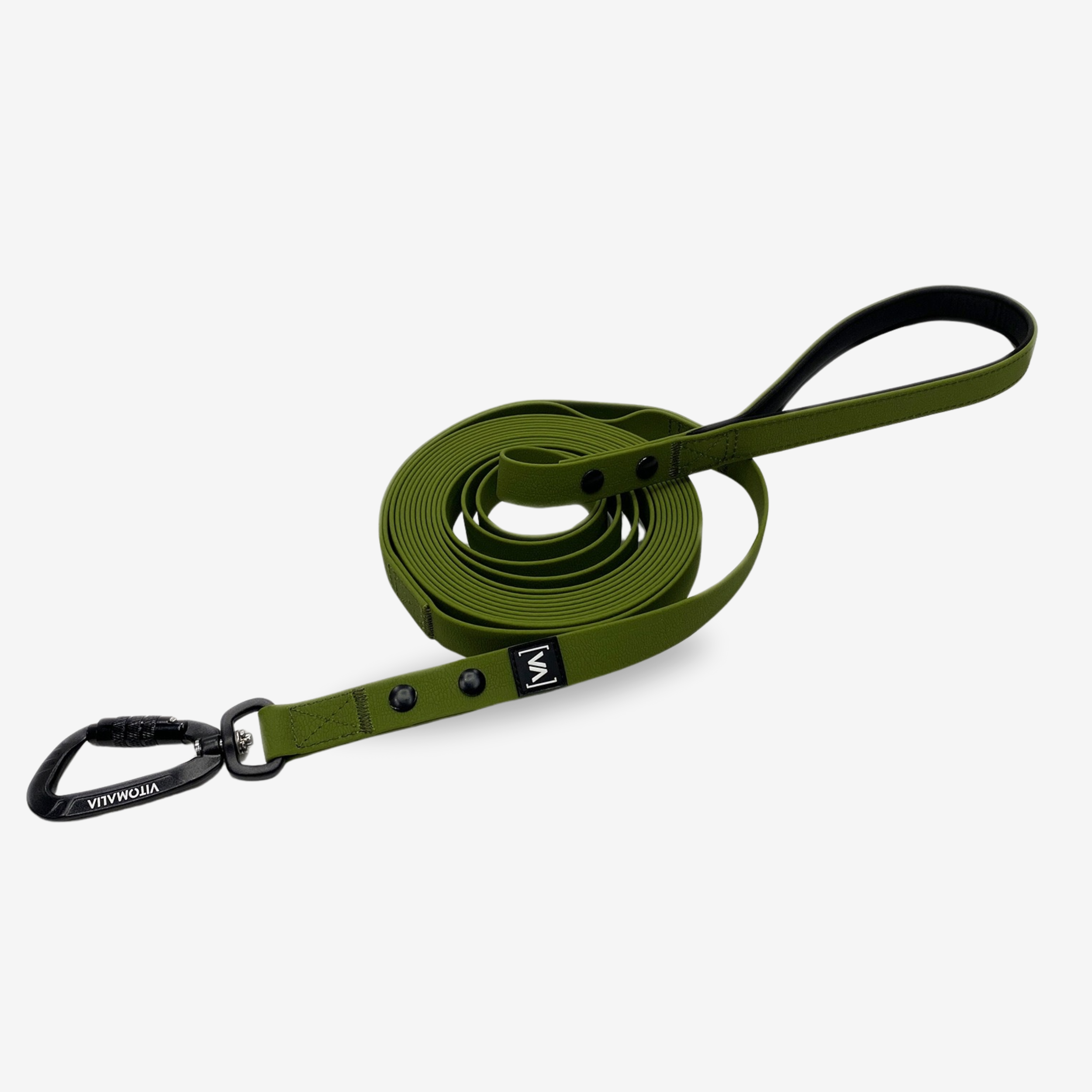 Safety tow rope with HydroTex textured rubber Khaki